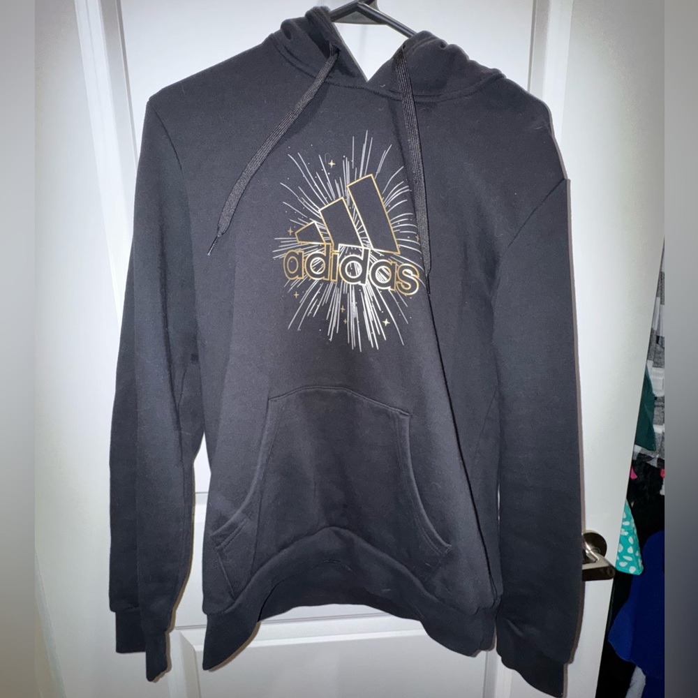 Black adidas hoodie